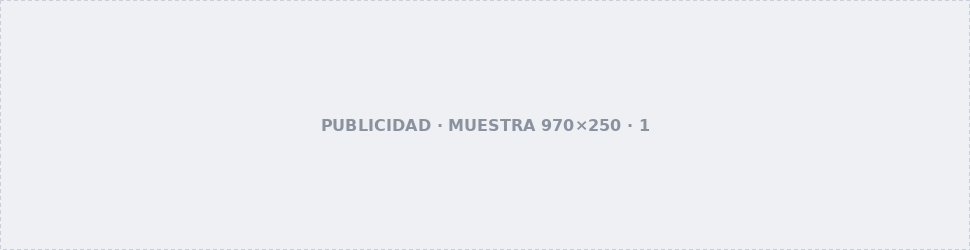 MUESTRA · 970×250 · 1